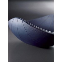 photo NINNAANNA Table Centerpiece - 100% BLUE Leather Upholstery 1
